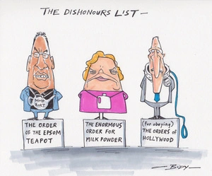 The Dishonours List