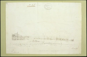 Smith, William Mein, 1799-1869 :Sketch at Otaki. September 1841