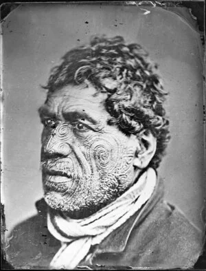 Unidentified Maori man, Wanganui
