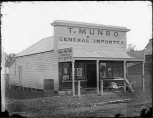 T Munro's General Store, Wanganui