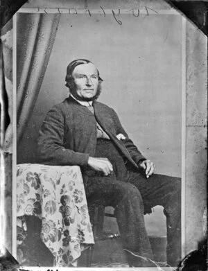 Photograph of Mr Wybourn, Wanganui district