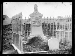 Thomas John Tyrrell Garner, grave and tombstone, Wanganui district