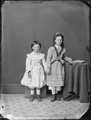 Hylton sisters - Photograph taken by Thompson & Daley