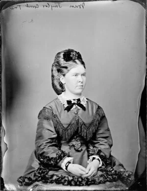 Miss Taylor - Photograph taken by Thompson & Daley of Whanganui