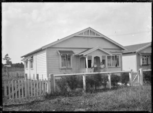 One-storied wooden house in Whangarei, 1923.