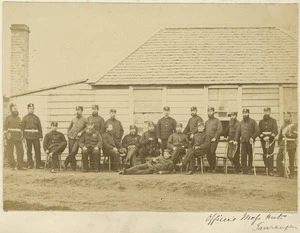 Officers' mess hut, Tauranga