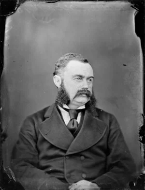 Photograph of Mr Bullen, Wanganui district