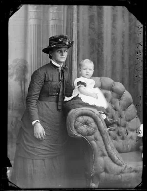 Mrs McKenon [McKinnon?] and her baby