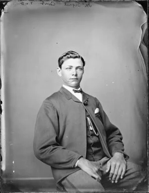 Mr John Signal - Photograph taken by Thomson & Daley of Whanganui
