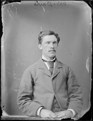 Photograph of Mr W Davis, Wanganui district