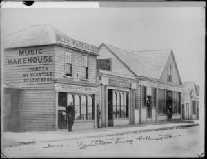 Music Warehouse and Owen & Co's building, Lambton Quay, Wellington
