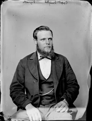 Photograph of Captain Suisted, Wanganui district
