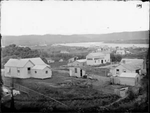 View of Aramoho from Rutland Stockade, Wanganui