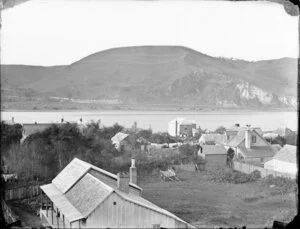 Moutoa Gardens, looking toward Shakespeare Cliff, Whanganui