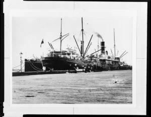 Ships at an unidentified wharf
