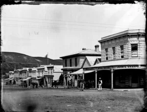 Victoria Avenue, looking from corner of Ridgeway Street, Wanganui