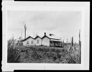 House on deforested land, [Australia?]