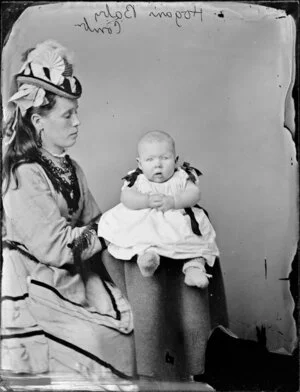 Mrs Hogan and infant