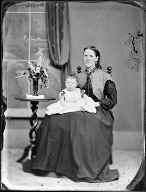 Mrs Douglas and infant