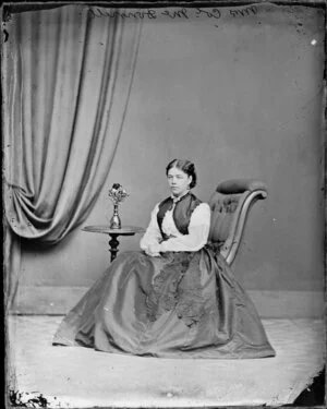 Mrs Colonel McDonnell, seated