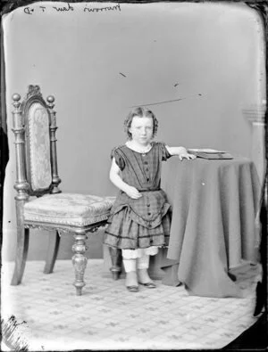 Morrow's daughter-Photograph taken by Thompson & Daley of Wanganui