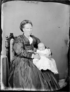 Mrs Marrow and infant