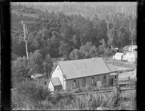 A small unidentified church, somewhere in Australia, probably