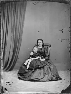 Mrs Hendrey and infant