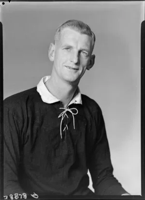 Unidentified rugby player in uniform