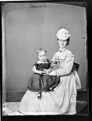 Mrs Vennell and infant