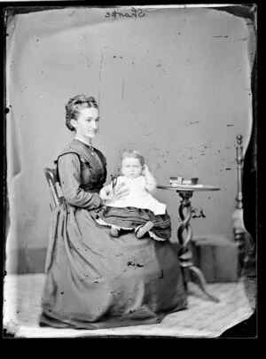 Mrs Sharpe and infant