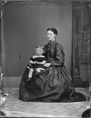 Mrs Greenaway and infant