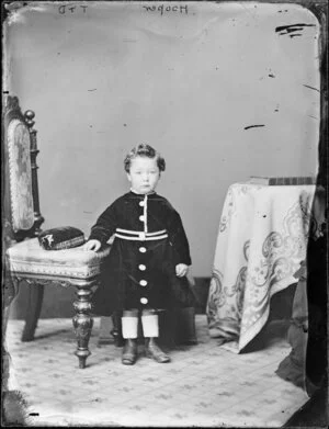 Hooper infant-Photograph taken by Thompson & Daley of Wanganui