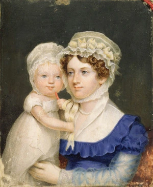 [Gilfillan, John Alexander] 1793-1864 :[Mrs James Murray and child 1820 or ca 1825?]