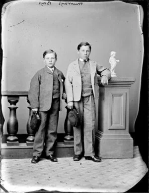 Murray brothers, aged 10 and 8