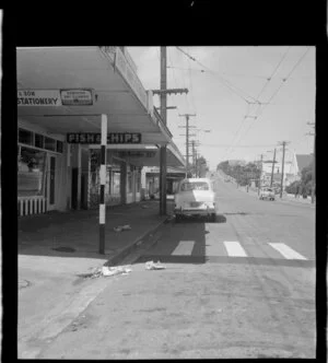 Fish and chips, Karori Shops, Wellington