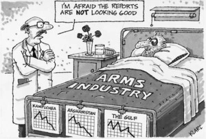 Clark, Laurence, 1949- :I'm afraid the reports are not looking good. Arms Industry - Kampuchea; Afghanistan; The Gulf. 16 August 1988.