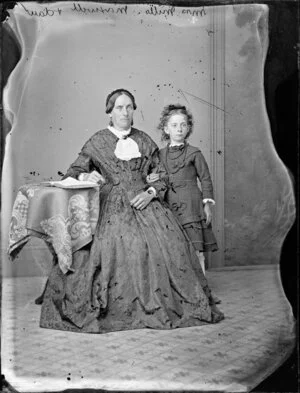 Mrs Mills-Maxwell and her daughter