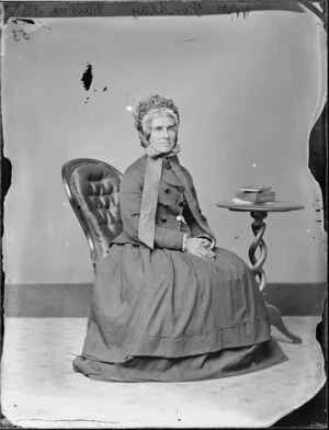 Mrs Findlay, seated, from Wairoa