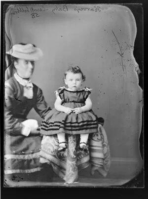Harvey infant and [mother?], Campbelltown