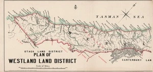 Plan of Westland land district