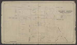 [Creator unknown]: Parliament buildings general plan of grounds