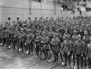 World War I Troops
