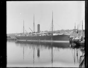 Steamship Warrimoo, location unidentified