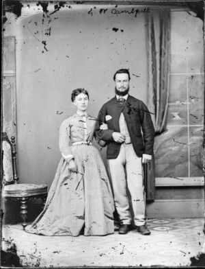 [Mr and Mrs?] G W Campbell