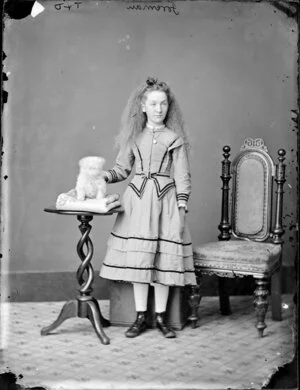 Foreman daughter - Photograph taken by Thompson & Daley