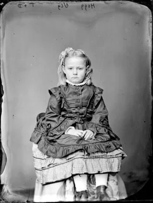 Hogg child - Photograph taken by Thompson & Daley