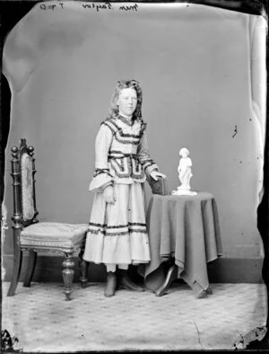 Taylor daughter - Photograph taken by Thompson & Daley of Wanganui