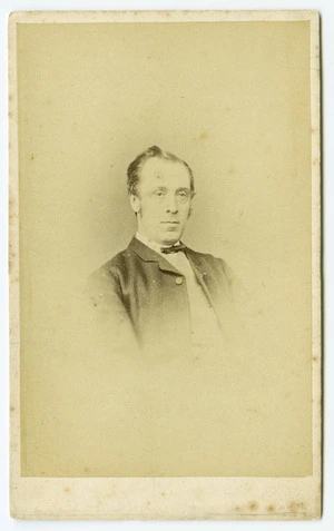 Allen, J W fl 1867-1885 : [Unidentified man]