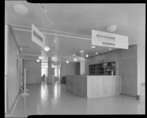 Interior, main entrance, Masterton Hospital, Wairarapa